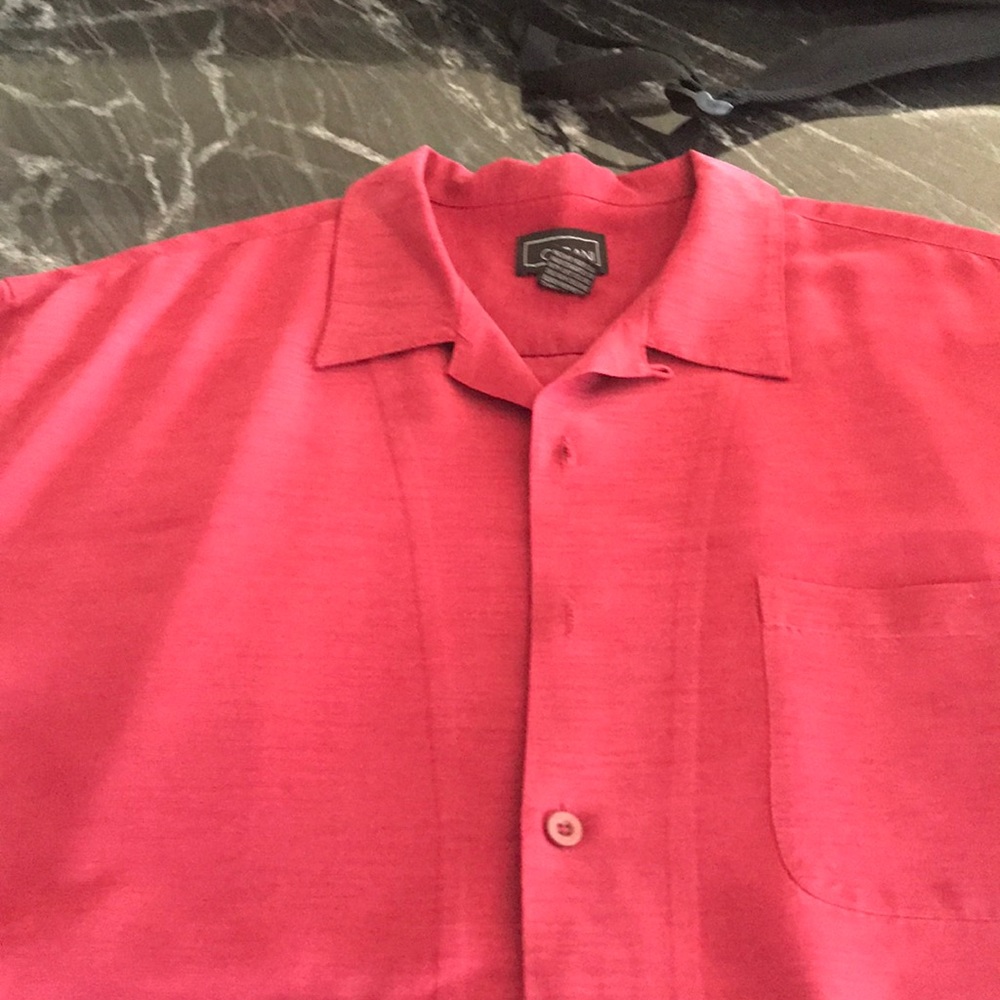 Short sleeve button down shirt
